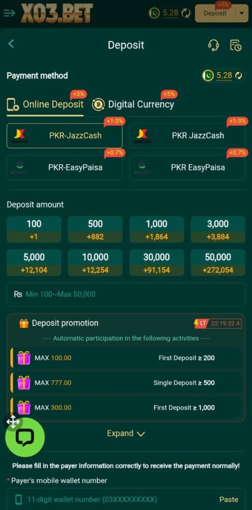 X03Bet Game