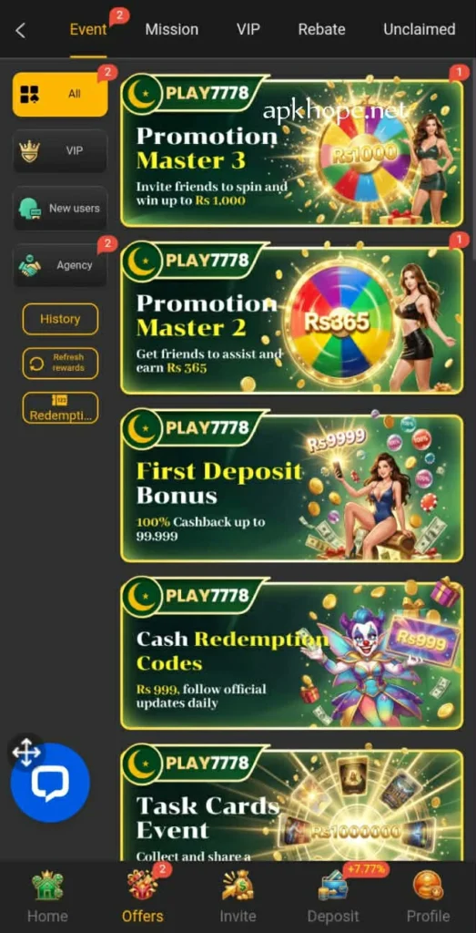 Play7778 Game