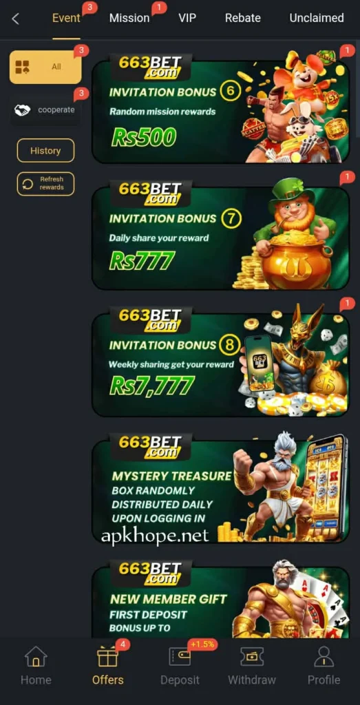 663 Bet Game