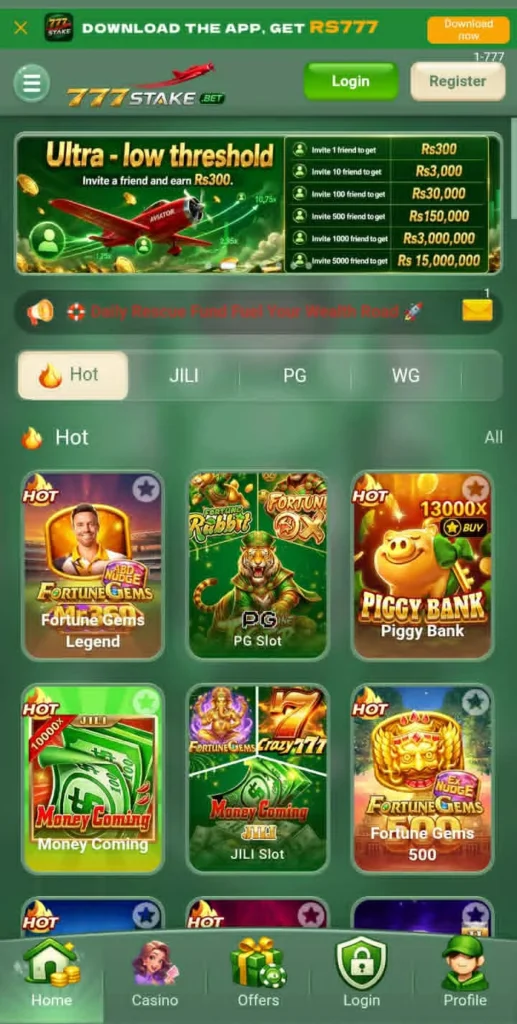 777 Stake Game